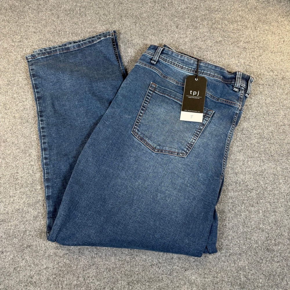The Perfect Jean Thick Thicc Mens Blue Straight Denim Jeans 46x32 JUXT6NAMR32-46